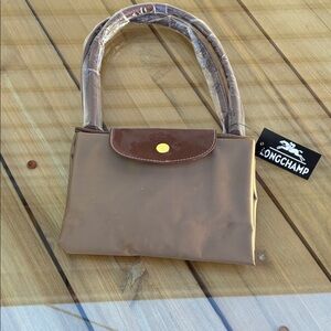Longchamp Tan Tote Bag